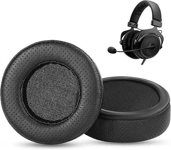 Earpads Replacement Compatible with Beyerdynamic MMX 300/ DT 770 Pro/DT 990 Pro Headsets