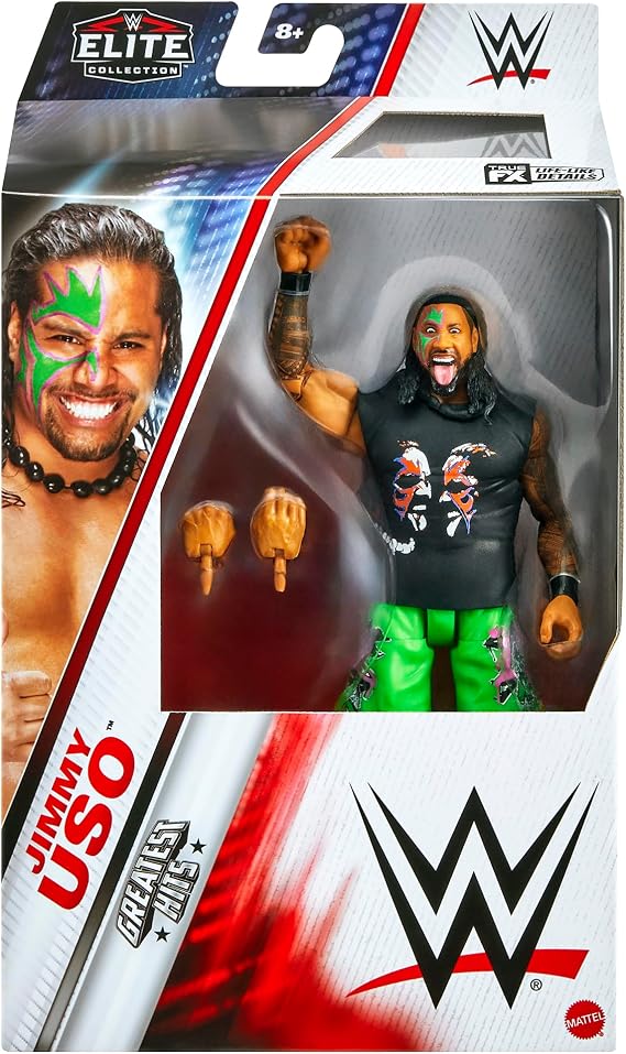 WWE Jimmy USO Elite Greatest Hits 7 Toy Wrestling Action Figure