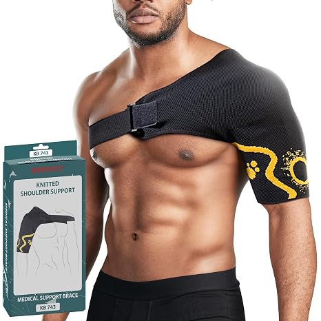 ORTONYX Shoulder Stability Brace Compression Sleeve Rotator Cuff Support