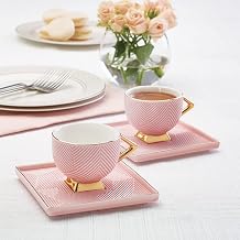 Karaca Art Deco Coffee Cup for 2 Persons, 90 ml, Small