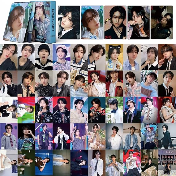 55 PCS Stray-K Photocards, SKZ Photocards, Stray Lomo Cards