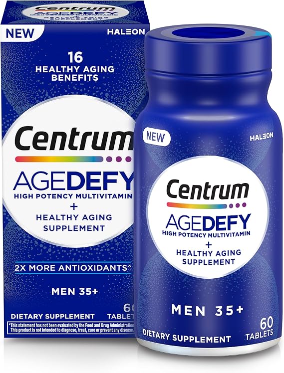 Centrum Age Defy for Men 35 and Over, 60 Tablets