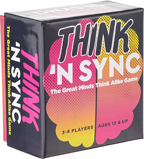 Gamewright - Think 'N Sync - The Great Minds Think Alike Game Card Game