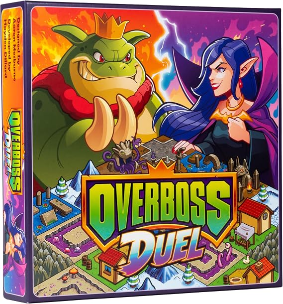 Overboss Duel | Fast-Paced Drafting Game, Purple