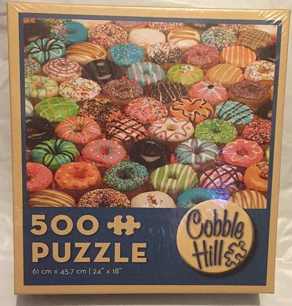 Cobblehill 57121 MO 500 Doughnuts Puzzle, Various