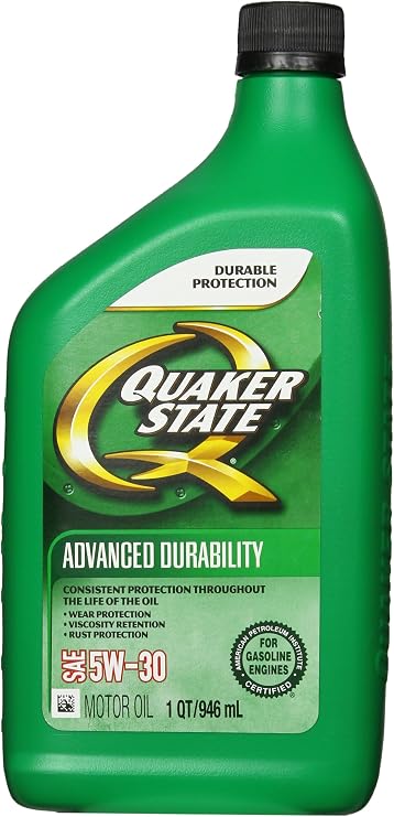 Quaker State Motor Oil, Synthetic Blend 5W-30 (1-Quart, Single Pack)