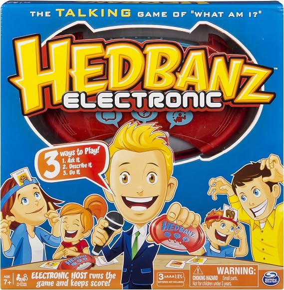 Spin Master Games Hedbanz Electronic Card Game