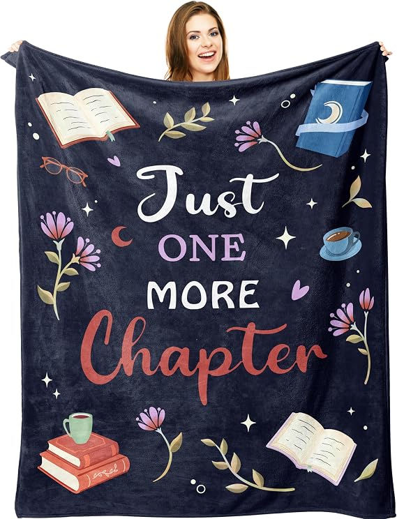 Ryubein Book Lovers Gifts, Gifts for Readers Book Lovers Blanket 40" X 50"