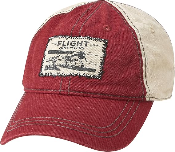 Flight Outfitters Seaplane Hat Red