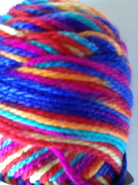Loops & Threads Soft & Shiny Yarn, 1 Ball, Party, 4 ounces