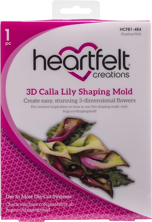 HEARTFELT CREATIONS Shaping Mold, 3D Calla Lily