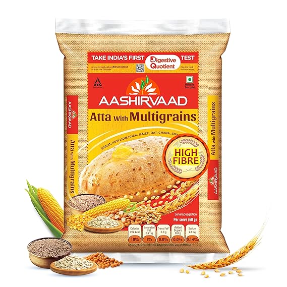 ITC Aashirvaad Atta with Multi Grains 11lb