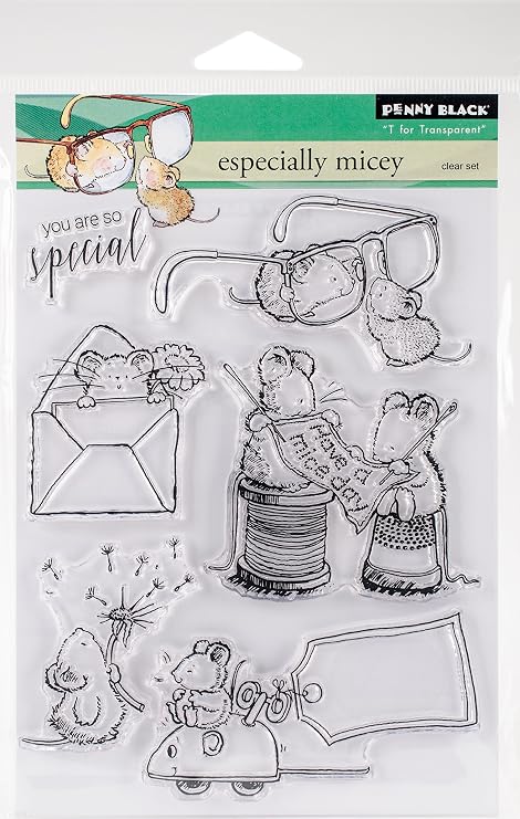 penny black Clear Stamp Set,30-410,Especially micey