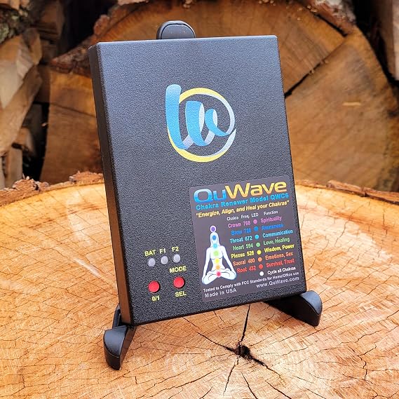 Chakra Renewer Scalar Wave QWC6 Sri Chakra Frequency Generator for Energy Healing of Seven Chakras