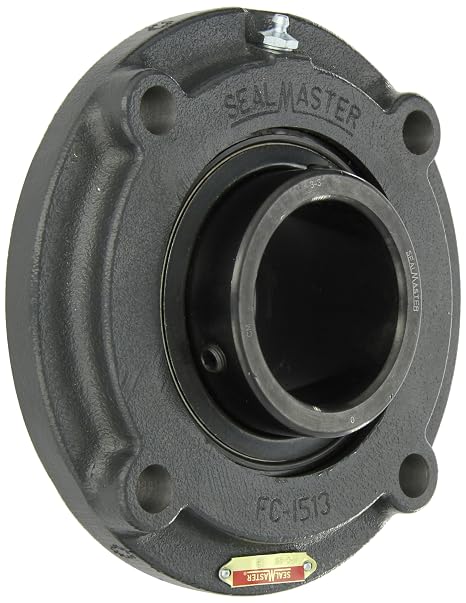 MFC-48 3IN BORE, CAST Iron HOUSING, FOURBOLT Flange, PILOTED Flange-Mount Ball Bearing
