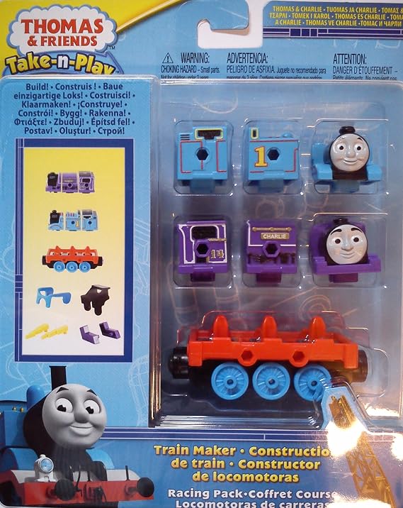 Thomas & Friends Take-n-Play, Train Maker Racing Pack