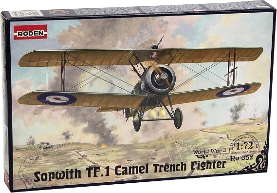 Roden Sopwith TF.I Camel Trench British Fighter Airplane Model Kit