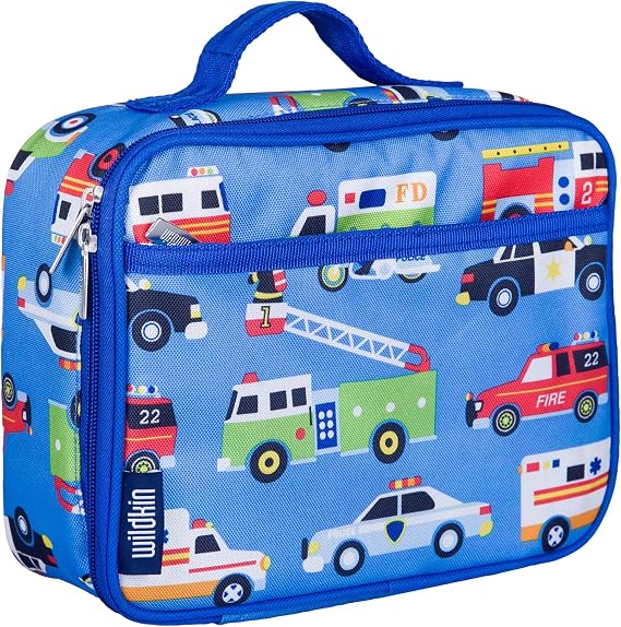 Wildkin Kids Insulated Lunch Box, Heroes