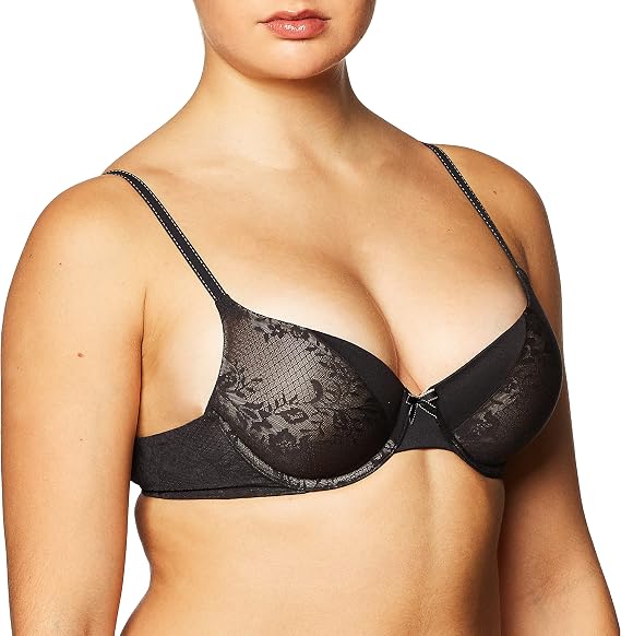 Maidenform Comfort Devotion Demi T-Shirt Bra, Velvety Full-Coverage Bra, Comfortable Bra with Convertible Straps for Everyday