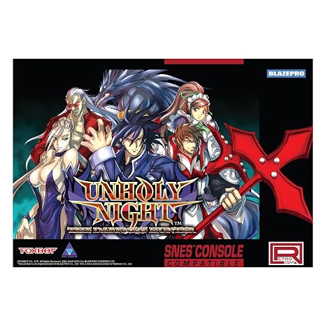Retroism Unholy Night: The Darkness Hunter (SNES Compatible) - Super NES,