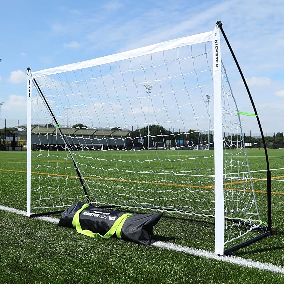 QuickPlay Kickster Elite Ultra Portable Soccer Goals - Turf & Indoor