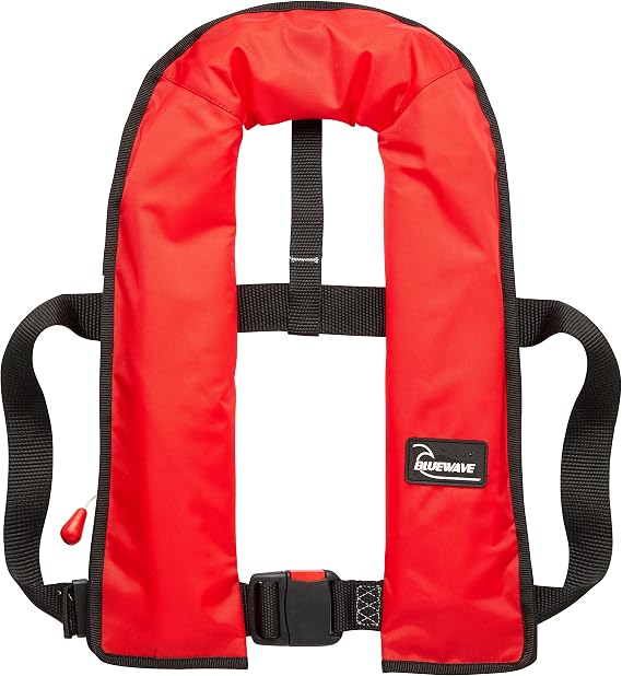 Bluewave Lightweight Automatic lifejacket 150N Red