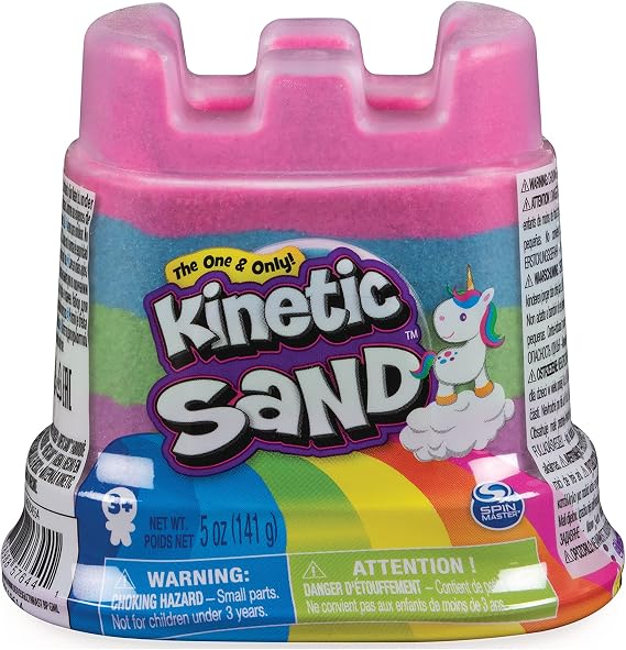 SUNMAN Oyun Kumu Kinetic Sand Rainbow Kale 18D