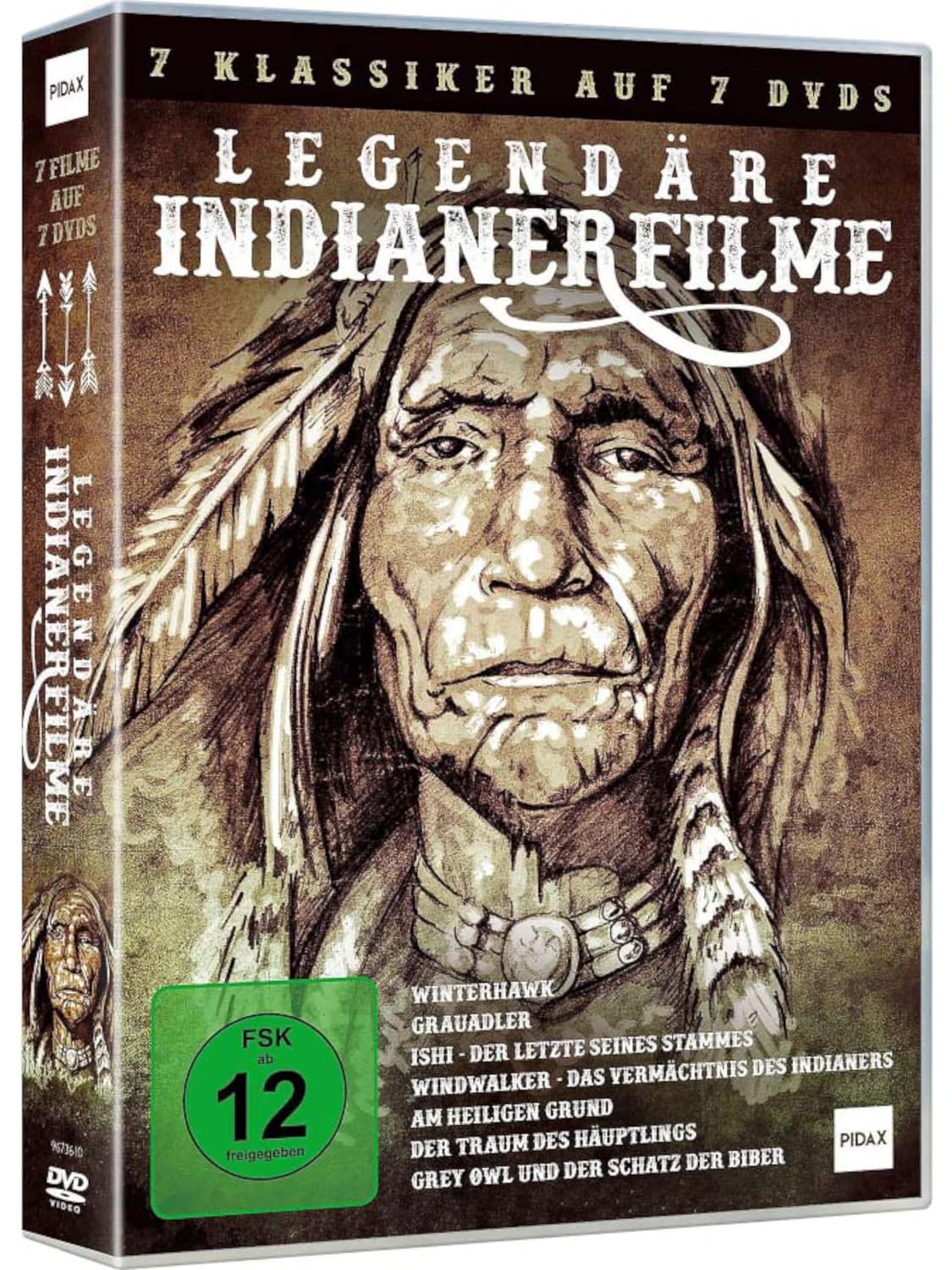 Indian Films Collection: Legendary Indian Films - 7 Masterpieces of Memorable Western Film Classics (Pidax Western Classic) [Collector's Edition]