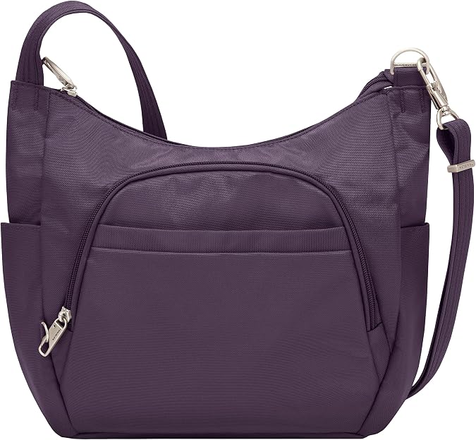 Travelon Anti-theft Classic Crossbody Bucket Bag