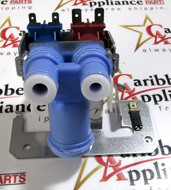 GE WR57X10051 Ice Maker Double Solenoid Water Valve