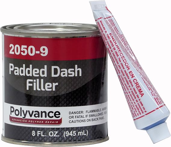 Polyvance Padded Dash Filler for Vinyl and Plastics