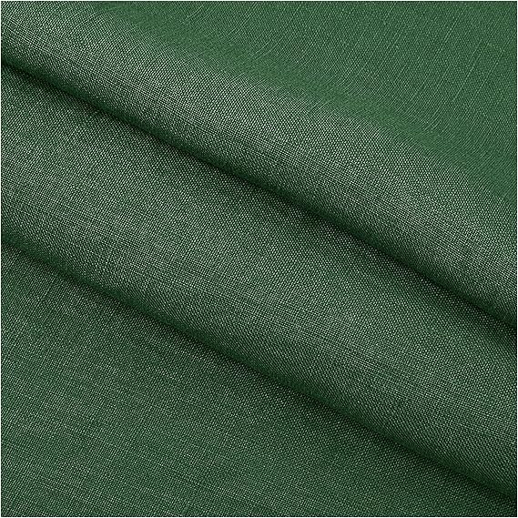Natural 100% Linen Fabrics Printed Clothing Fabric Dresses Elegant Luxury for Women for Sewing By Yards L1721W (Color 7, 1 Yard)