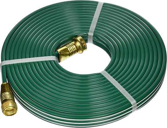 Flexon 25-Foot Three-Tube Sprinkler Hose Heavy-Duty, Kink-Resistant, Wide Coverage for Efficient Lawn and Garden Watering
