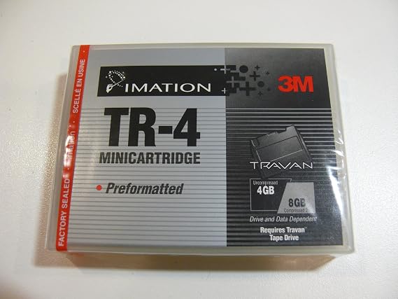 Imation Travan 8 GB, 8 GB/4 GB Cartridge(1-Pack)