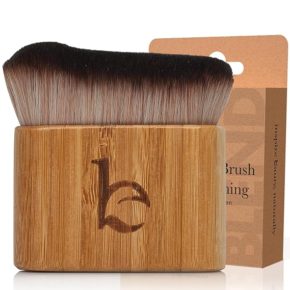 Ultra Soft Self Tanner Brush - Kabuki Brush for Body Foundation & Makeup