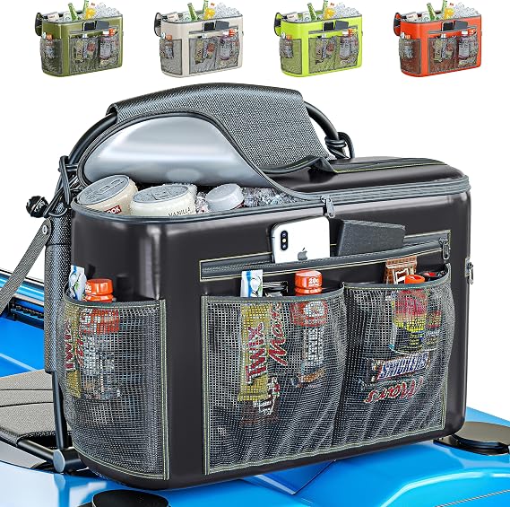 Kayak Cooler Behind Seat, Waterproof Cooler for Kayaking